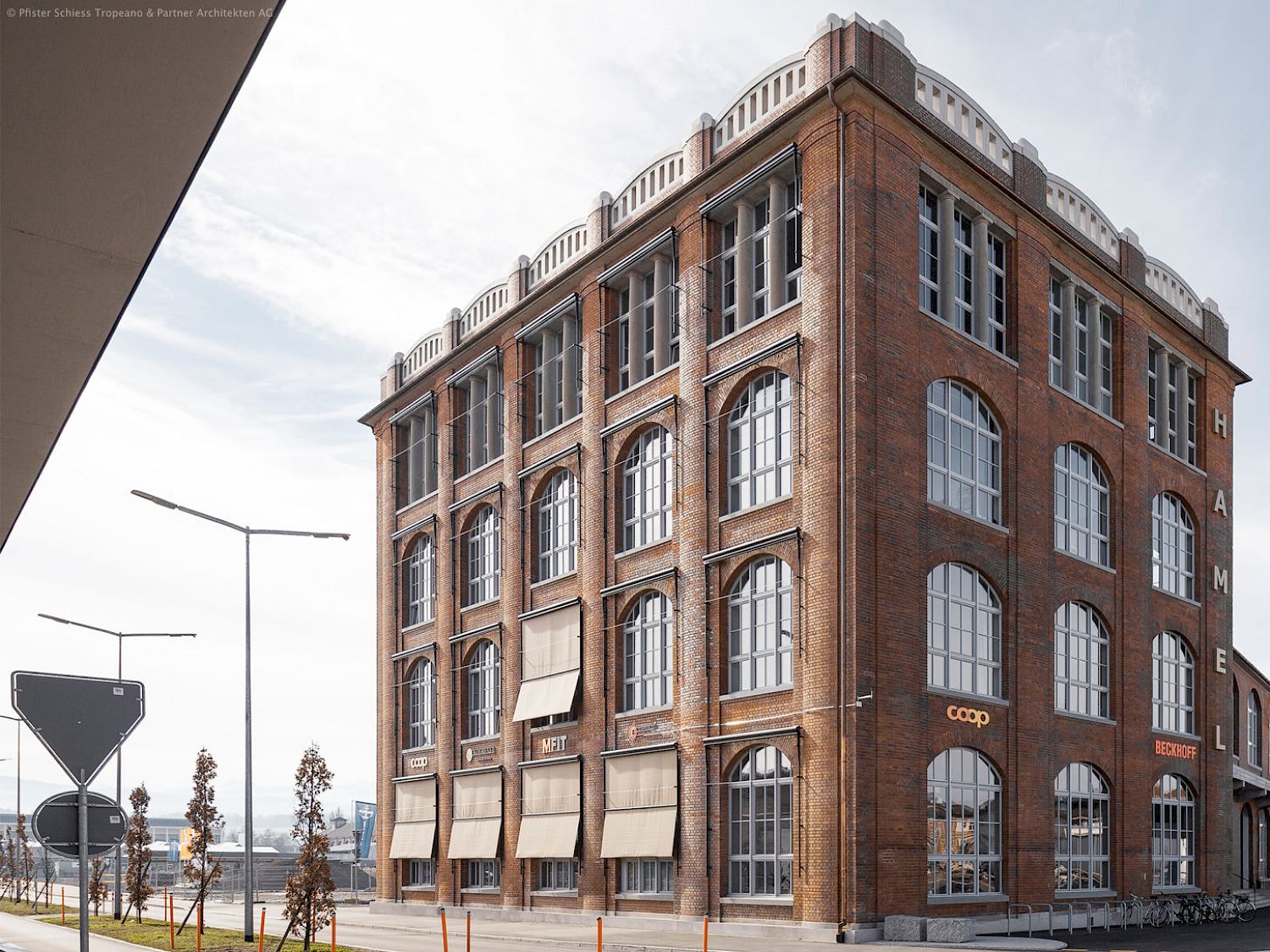 Gesamtinstandsetzung und Umnutzung Stickereifabrik in Arbon, 2013-2016