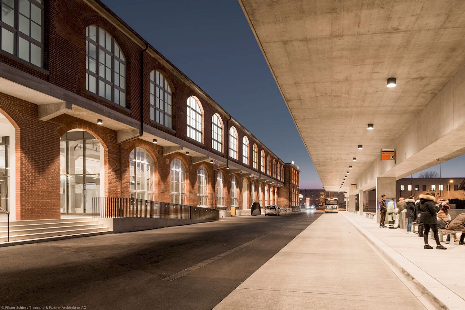 Gesamtinstandsetzung und Umnutzung Stickereifabrik in Arbon, 2013-2016