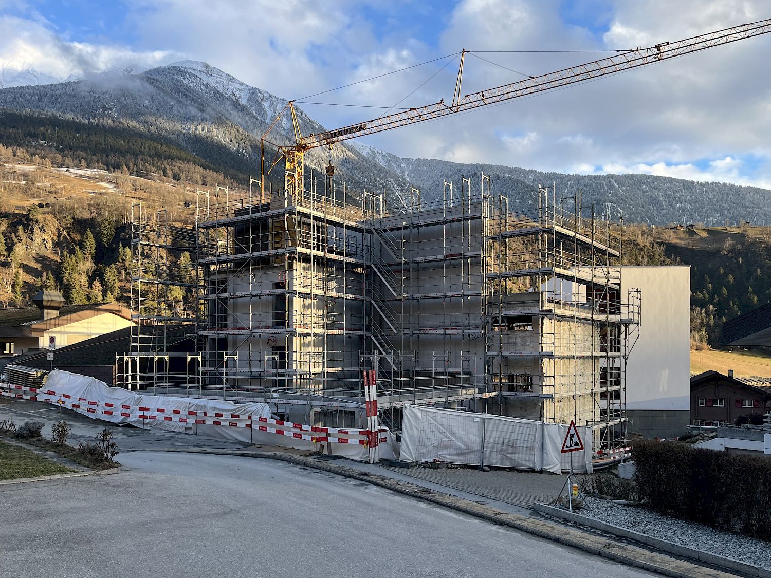 Langsamverkehrsverbindung mit Schulhauserweiterung und Neugestaltung Gemeindezentrum Bitsch, 2022-2027