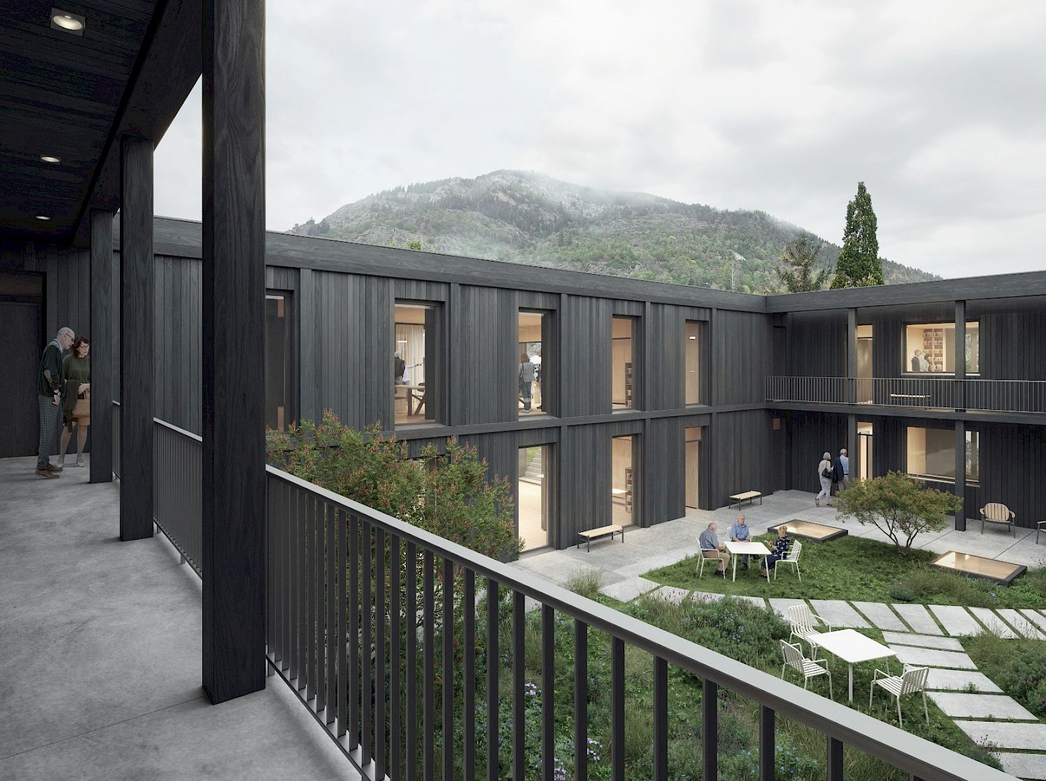 Langsamverkehrsverbindung Bitsch, Schulerweiterung und Dorfplatzgestaltung, 2022-2027