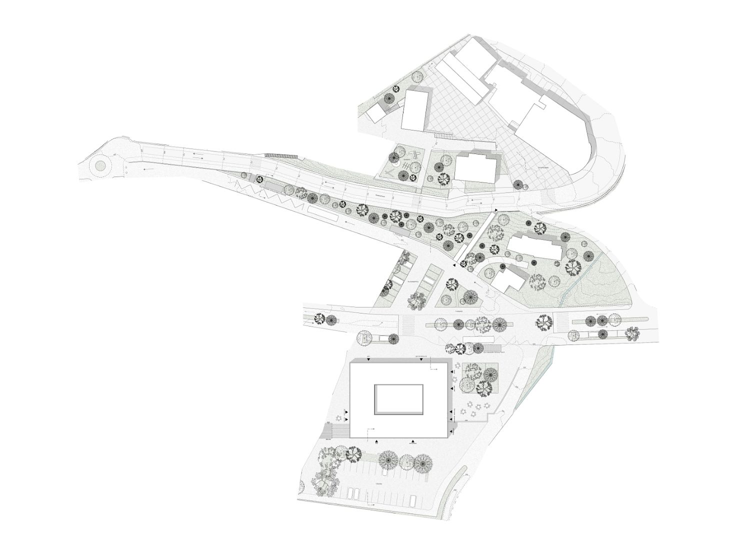 Langsamverkehrsverbindung Bitsch, Schulerweiterung und Dorfplatzgestaltung, 2022-2027
