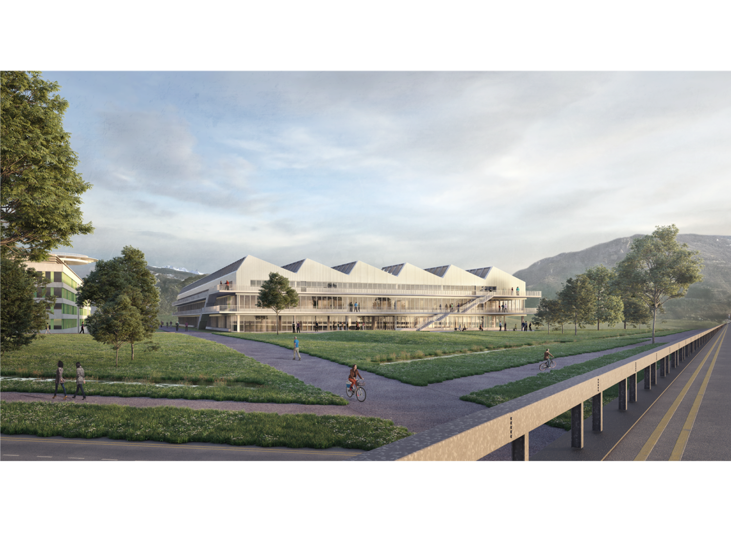 Campus du Pôle Santé - Sion, Hochschule für Gesundheit und Sozialarbeit, 2019-2026