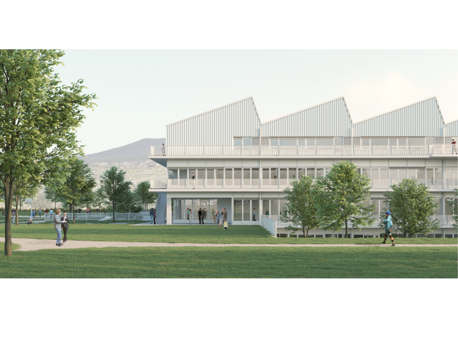 Campus du Pôle Santé - Sion, Hochschule für Gesundheit und Sozialarbeit, 2019-2026