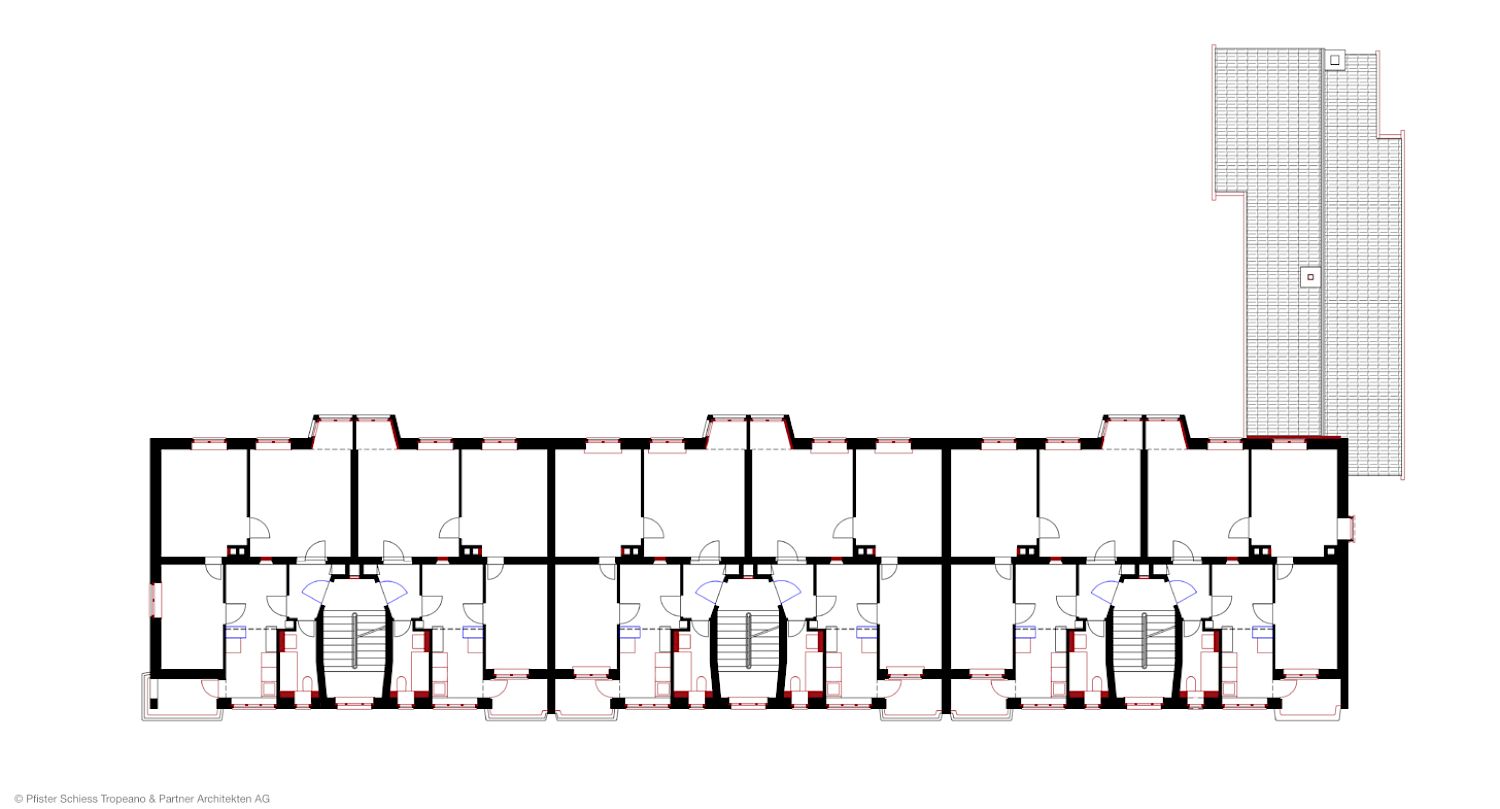 Gesamtinstandsetzung Wohnsiedlung Heiligfeld I in Zürich-Wiedikon, 2021-2025