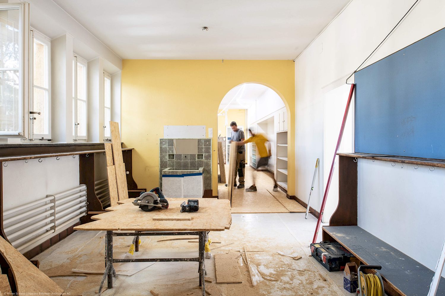 Gesamtinstandsetzung Wohnsiedlung Bullingerhof in Zürich-Aussersihl, 2016-2024