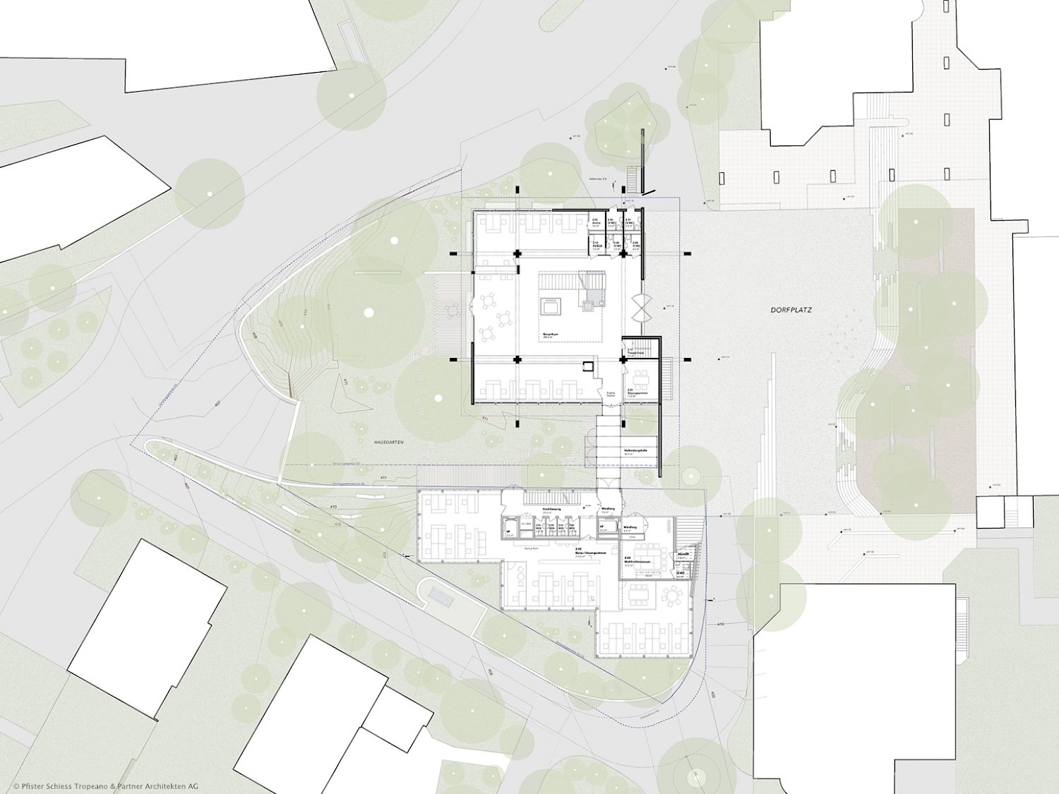 Instandsetzung und Erweiterung Gemeindehaus Oberengstringen, Studienauftrag 2022