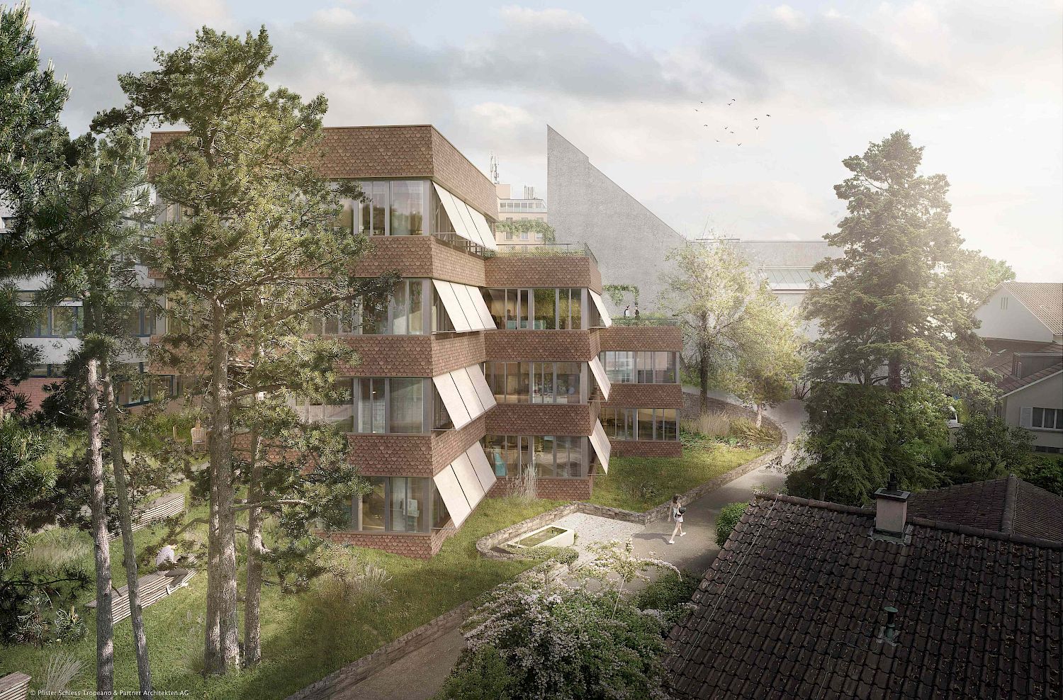 Instandsetzung und Erweiterung Gemeindehaus Oberengstringen, Studienauftrag 2022