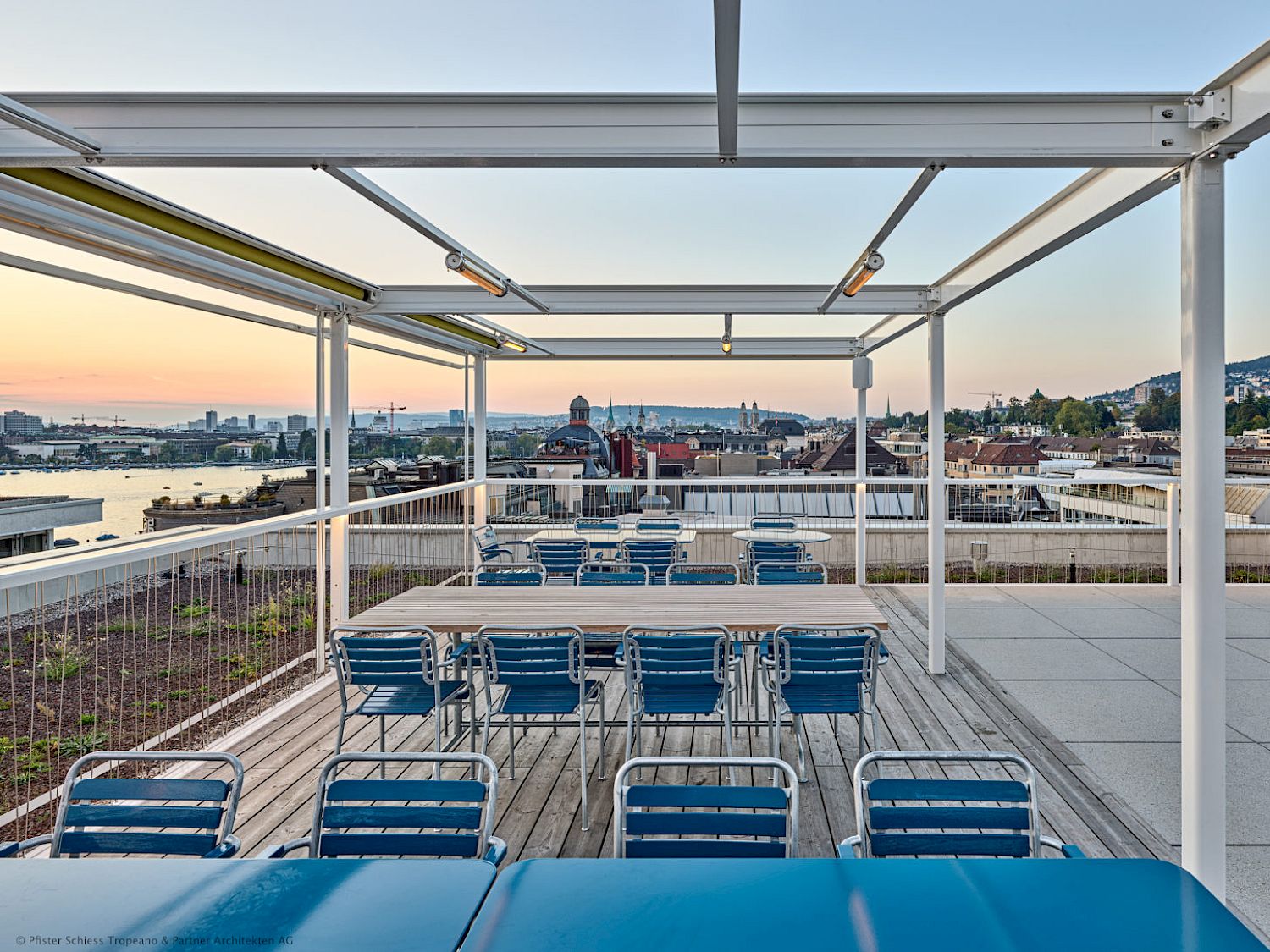 Sanierung und Neuerstellung Dachterrassen Färberstrasse Zürich-Seefeld, 2019-2021