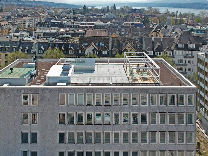Sanierung und Neuerstellung Dachterrassen Färberstrasse Zürich-Seefeld, 2019-2021