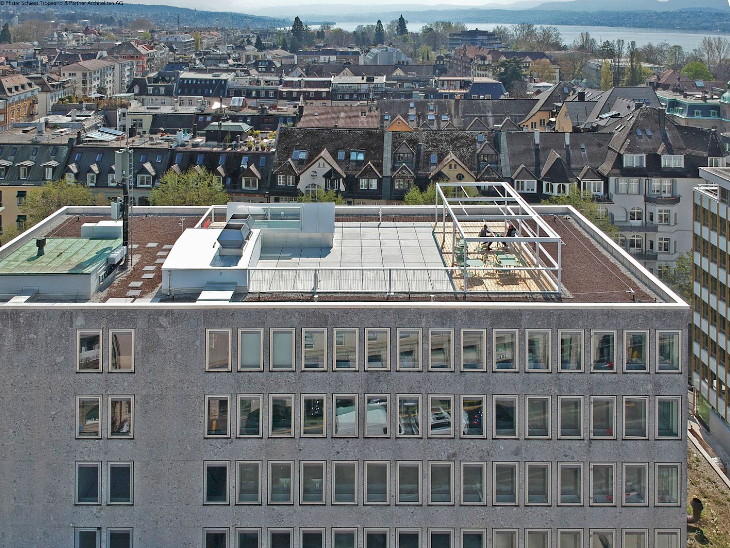 Sanierung und Neuerstellung Dachterrassen Färberstrasse Zürich-Seefeld, 2019-2021