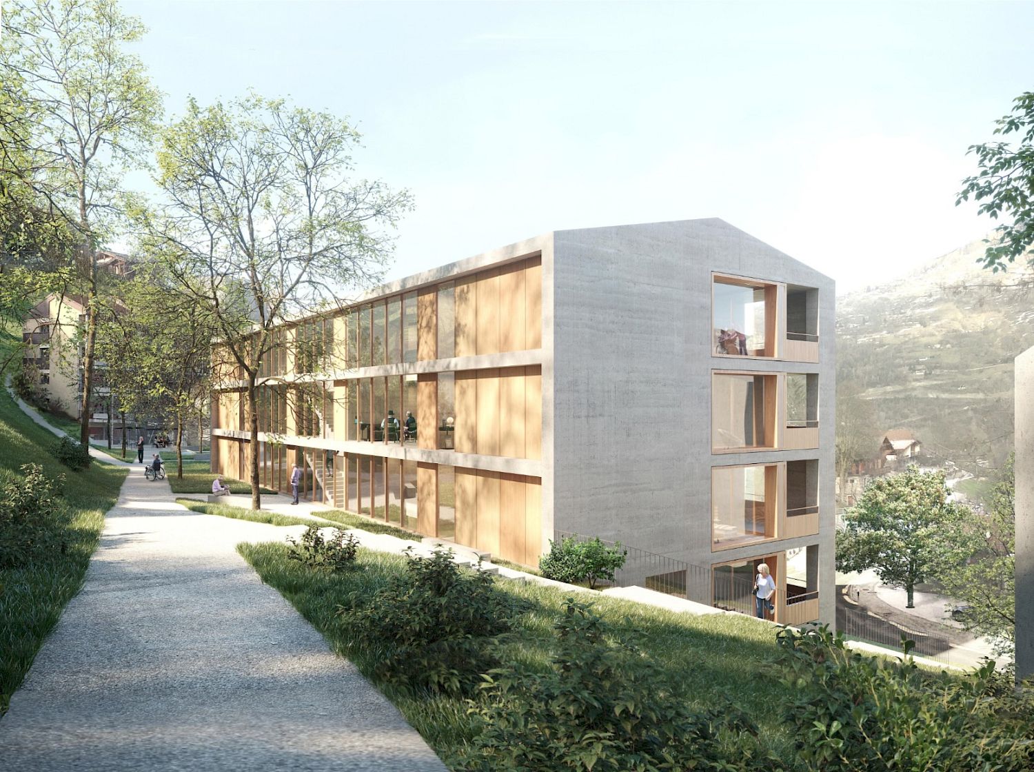 EMS Alterswohnen in St. Sylve, Wettbewerb 2020