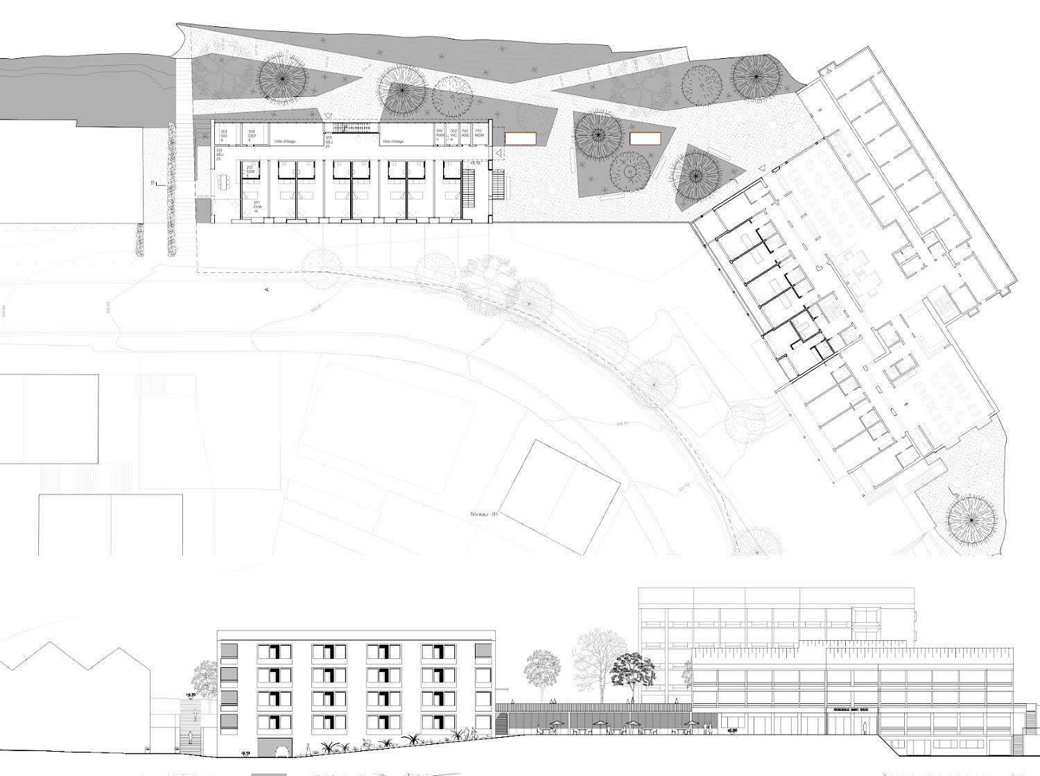 EMS Alterswohnen in St. Sylve, Wettbewerb 2020