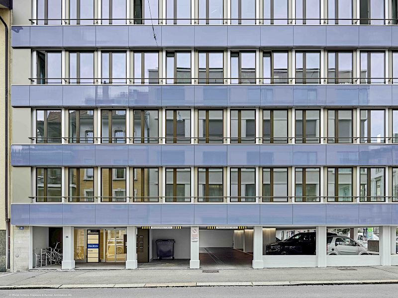 Instandsetzung und Fassadenersatz Bürohaus Mainaustrasse Zürich-Seefeld, 2017-2020