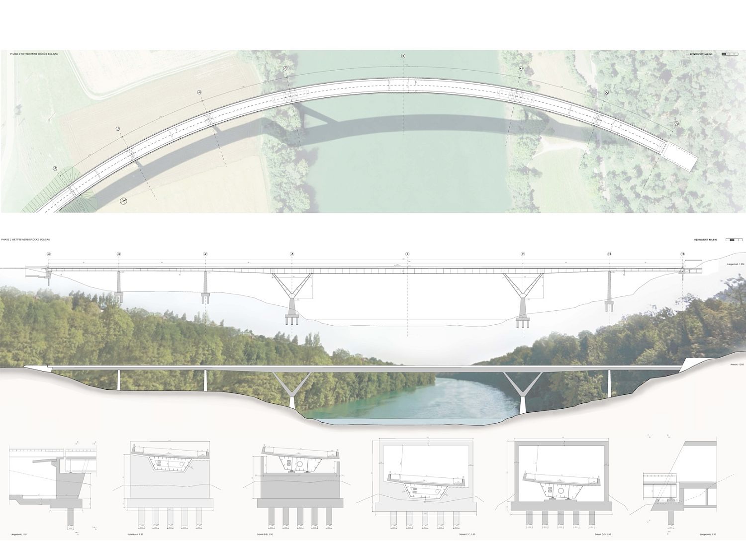 Brücke Umfahrung Eglisau, Projektwettbewerb 2019