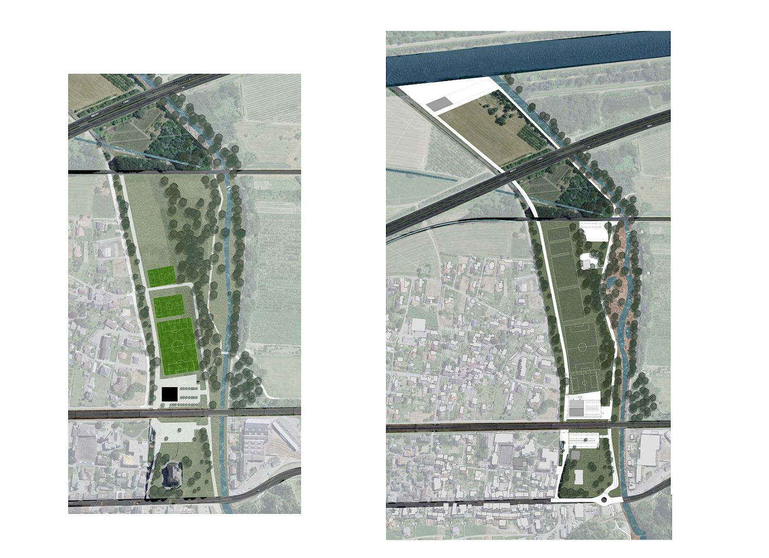Neubau Sporthalle in Vernayaz, 2015-2019