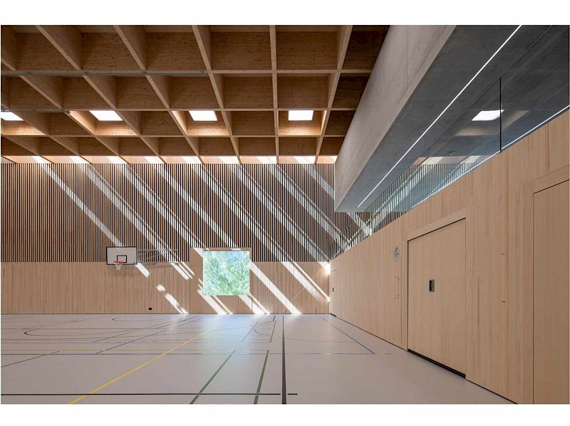 Neubau Sporthalle in Vernayaz, 2015-2019