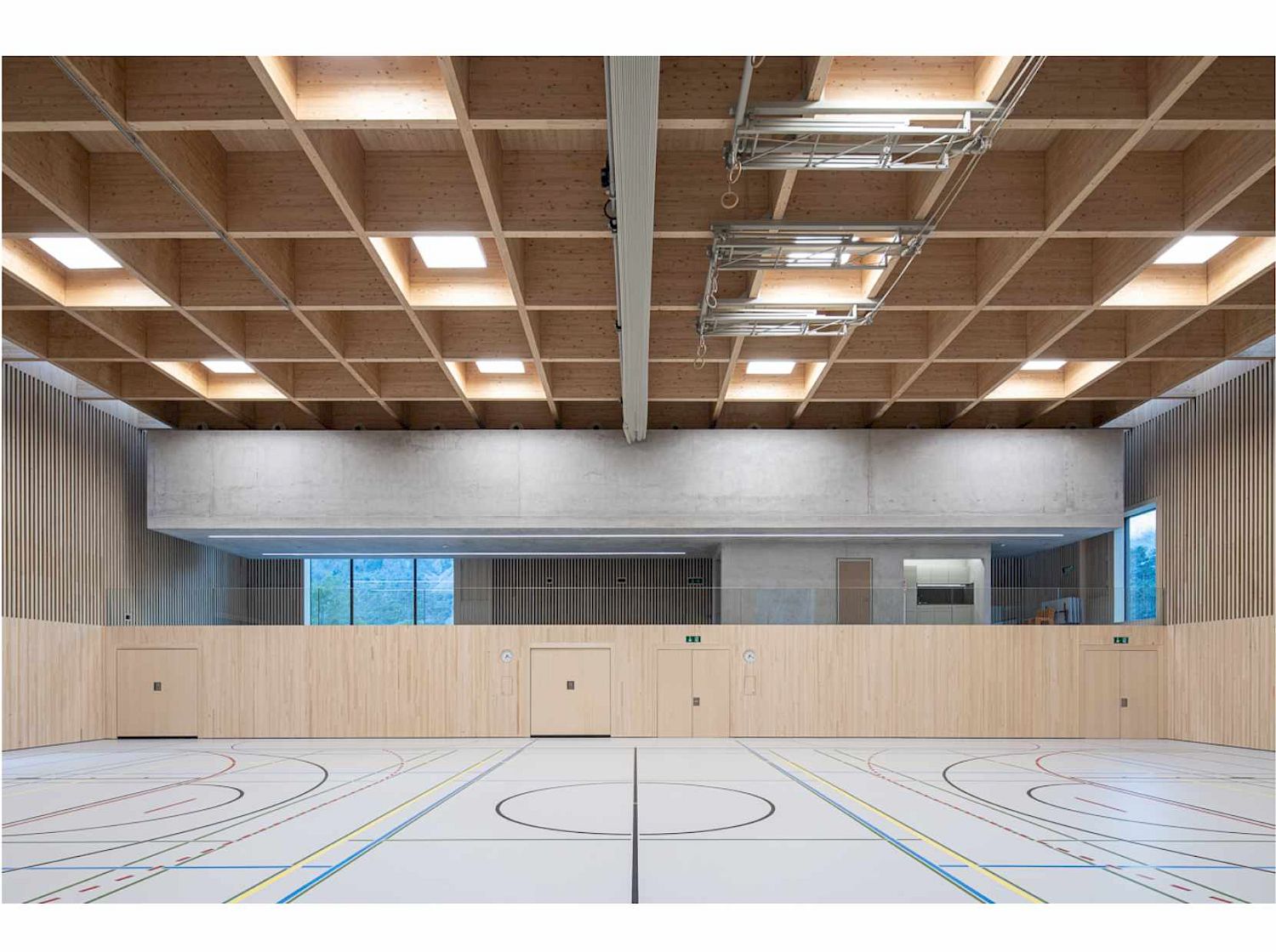 Neubau Sporthalle in Vernayaz, 2015-2019