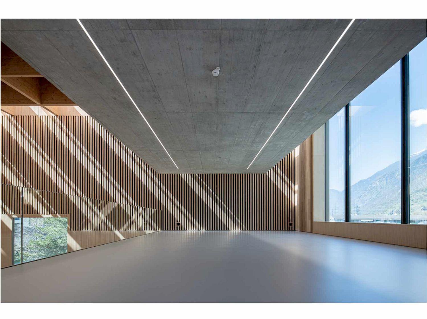 Neubau Sporthalle in Vernayaz, 2015-2019