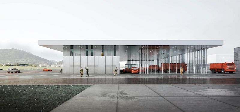 Feuerwache in Monthey, Wettbewerb 2018