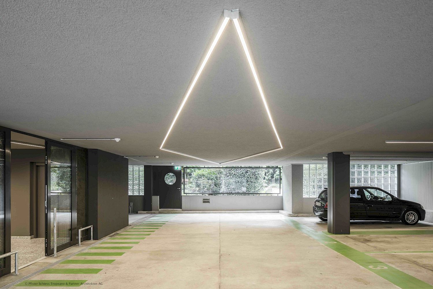 Umbau und Fassadenersatz Bürogebäude Brandschenkestrasse Zürich-Enge, 2016-2018