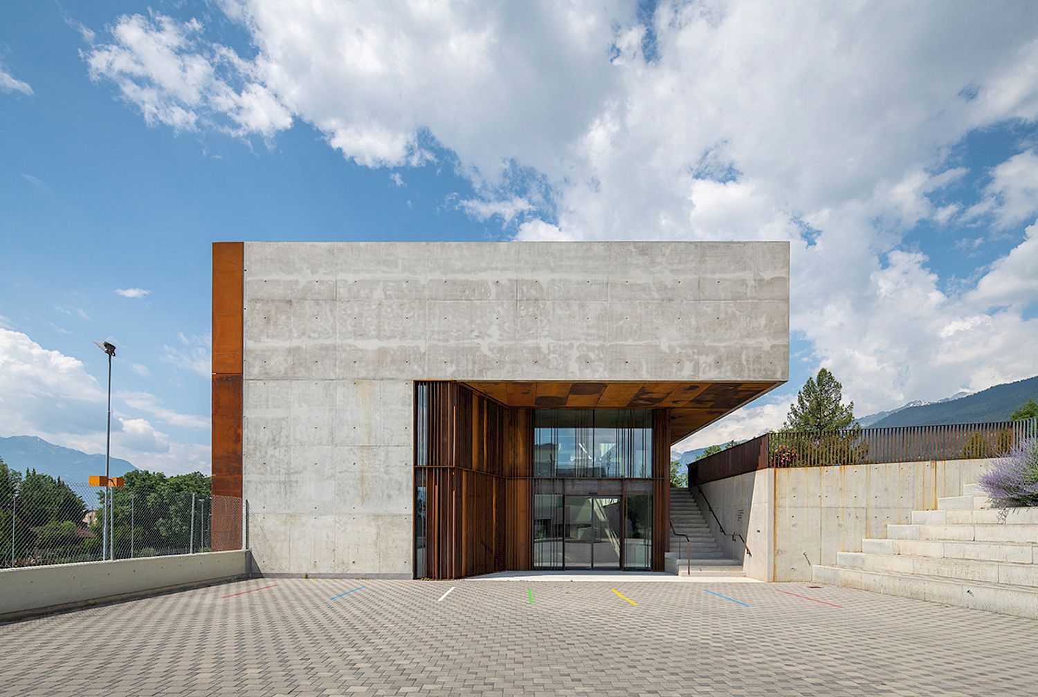 Neubau Schulzentrum in Grimisuat, 2015-2017