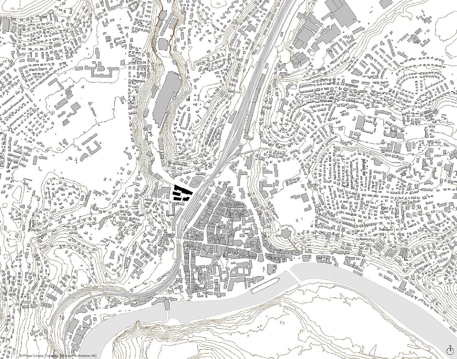 Neubau Bleiche Schaffhausen mit Wohnungen, Gewerbe, Hotel und Kongresszentrum, 2008-2014