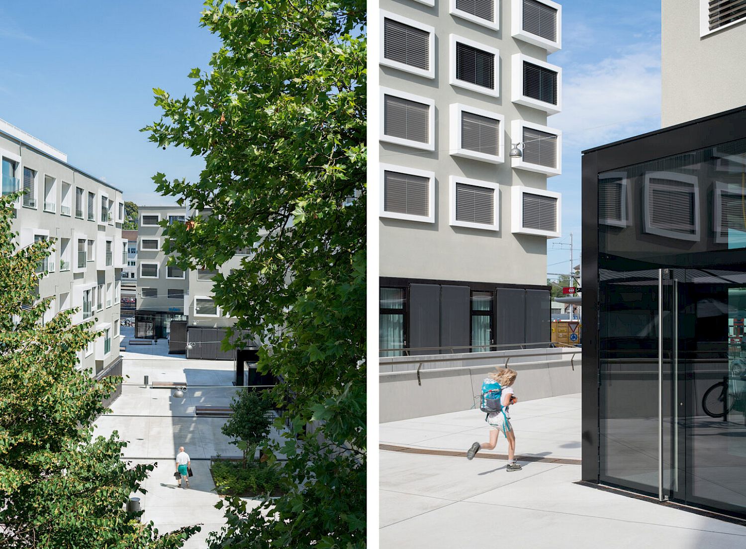 Neubau Bleiche Schaffhausen mit Wohnungen, Gewerbe, Hotel und Kongresszentrum, 2008-2014