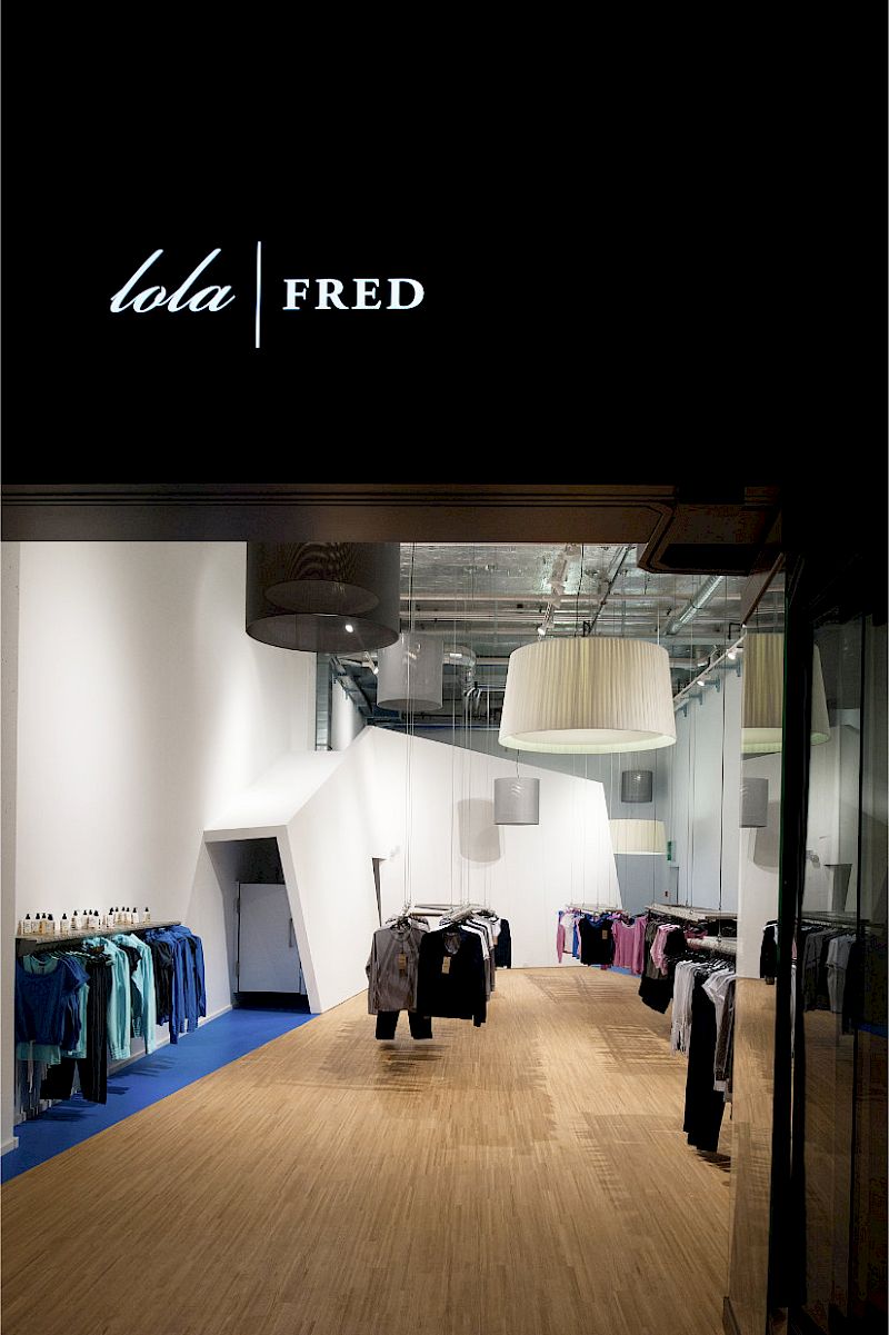 Ladenbau Lola Fred in der Europaallee Zürich, 2012